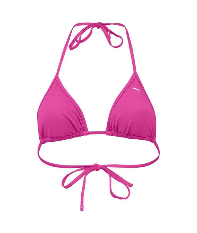 Top de bikini Puma Swim Triangle Top 1P Femmes