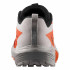 Chaussures de running sur sentier Salomon Sense Ride 5 Hommes Gris/Orange/Rouge