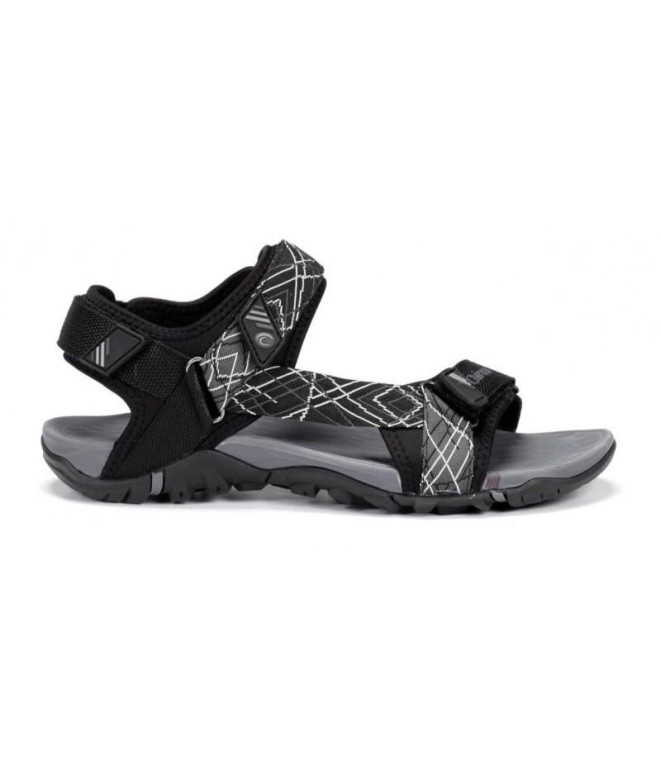 Mountain Sandals Chiruca Dakar 13 Hommes Noir/Gris