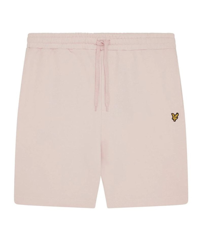Pantalon Lyle & Scott V1-Sweat Shorts Homme Rose