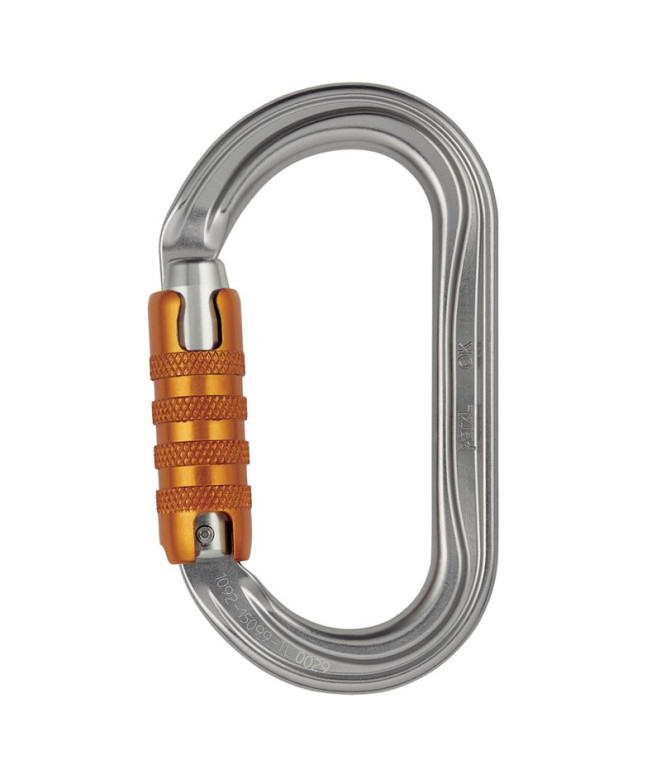 Escalade Mousqueton OK Triact-Lock de Petzl...