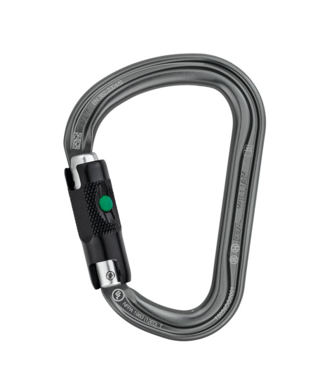 Escalade Mousqueton Petzl William Ball-Lock...