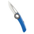 Couteau mousqueton Petzl Spatha Bleu