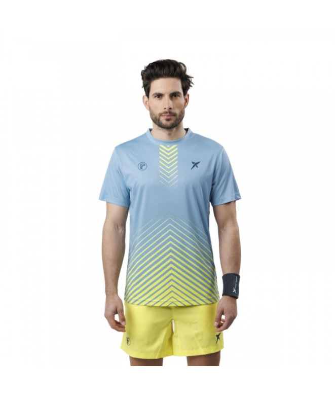 T-shirt Drop Shot Bentor Lima Gris