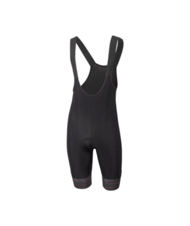 cyclisme Eltin Fury Bib Shorts Black/Coral