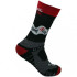 Chaussettes de running unisexe Kamuabu Run Or Die 2.0 Black