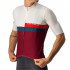 Jersey A Blocco Ivory/Rj/Az/Bordeaux