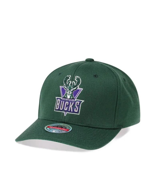 Casquette Mitchell & Ness Milwaukee Bucks Green