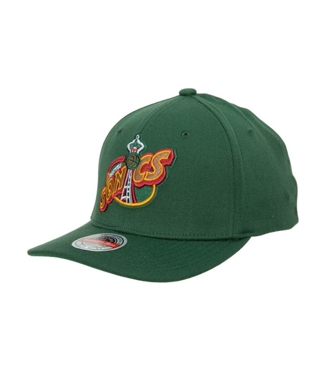 Casquette Mitchell & Ness Seattle Supersonics Vert