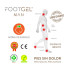 Semelles Footgel usage quotidien Orange