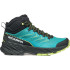 Botas de Montagne Scarpa Rush 2 Mid Gore-Tex Blue Lime Femme