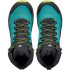 Botas de Montagne Scarpa Rush 2 Mid Gore-Tex Blue Lime Femme