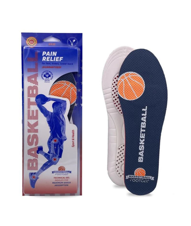 Semelles Footgel Basketball Eucalyptus