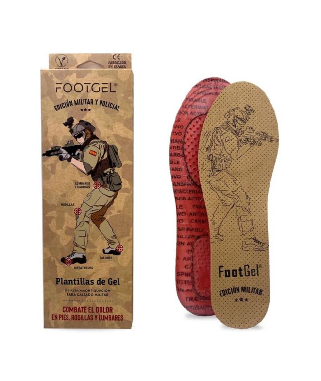 Semelles Footgel militaire et policier à...