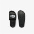 Tongs Lacoste Croco Dualiste Synthetic Logo Strap Women's Black