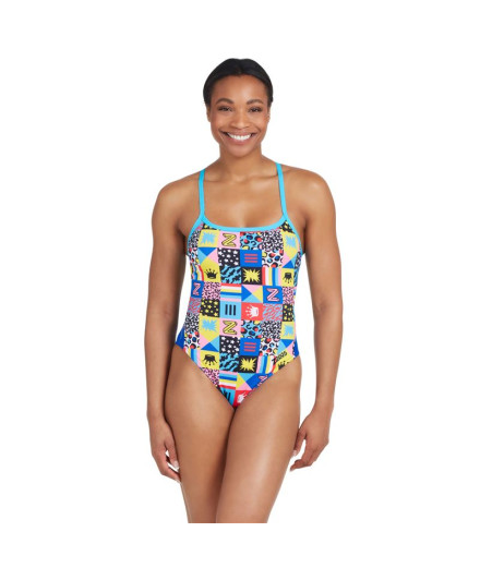 Zoggs Sky Back E+ Maillot de bain femme