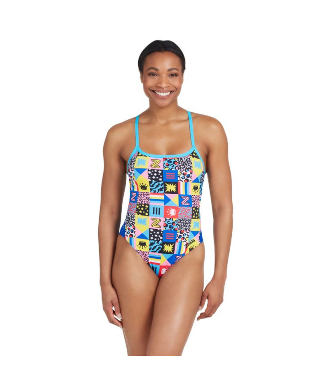 Zoggs Sky Back E+ Maillot de bain femme