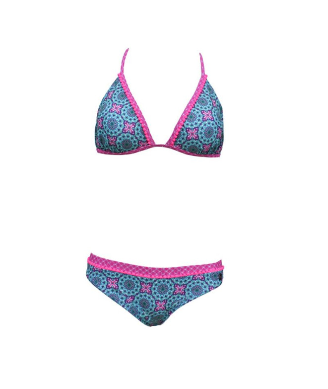 Bikini RAS Kaleidoscope Multicolore Femme