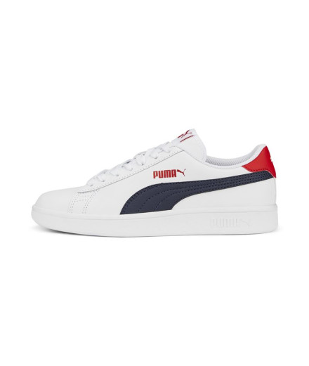 Chaussures Puma Smash V2 L Enfant Blanc
