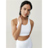 Soutien-gorge de sport Born Living Yoga Colette Femmes Blanc