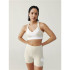 Born Living Yoga Layna Shorts Light Stone/White Women's