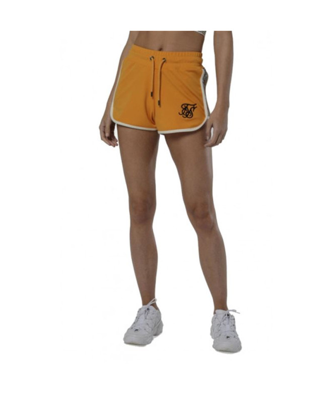 Pantalons SikSilk Short Runner Jaune