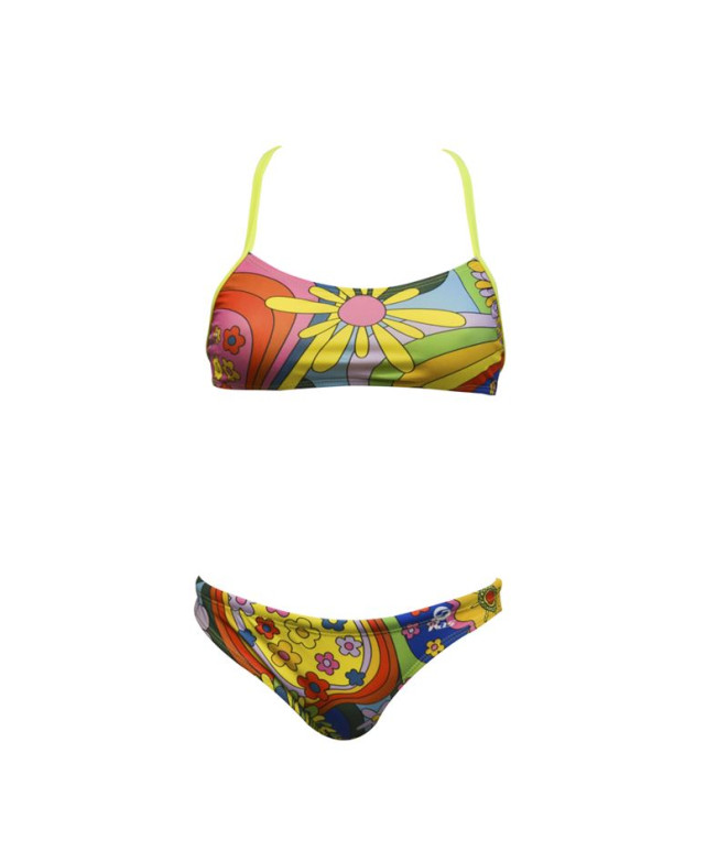 Bikini Haut RAS Love Multicolore Femme