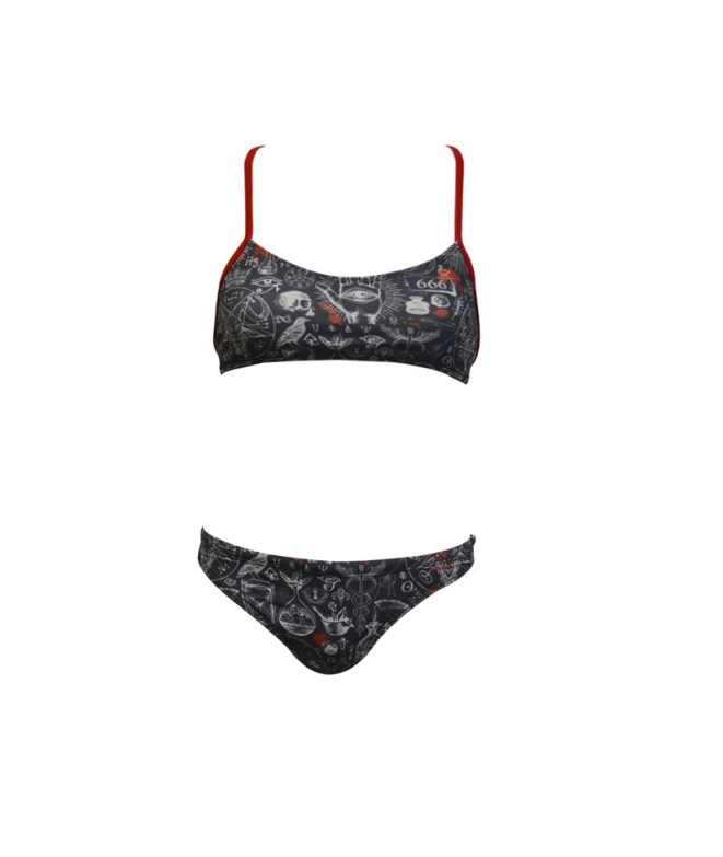 Bikini Haut RAS Evil Multicolore Femme