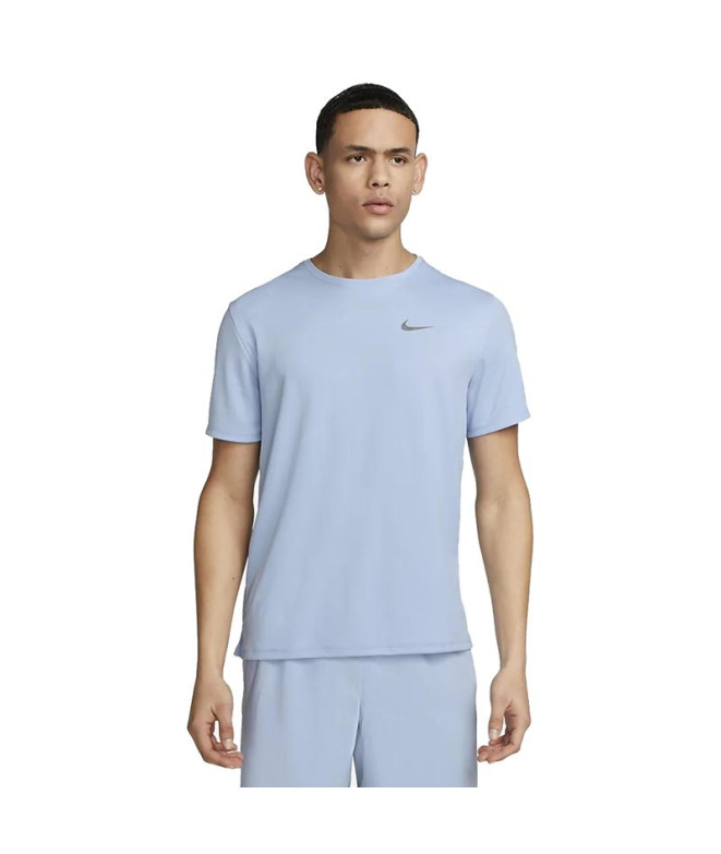 Top de running Nike Dri-Fit Uv Miler Man Blue