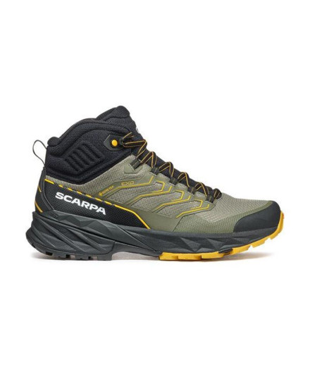Botas de Montagne Scarpa Rush 2 Mid Gtx Moss-Sulphur Homme