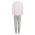 Survêtement adidas Lk Bos Jog Fleece Enfant Rose
