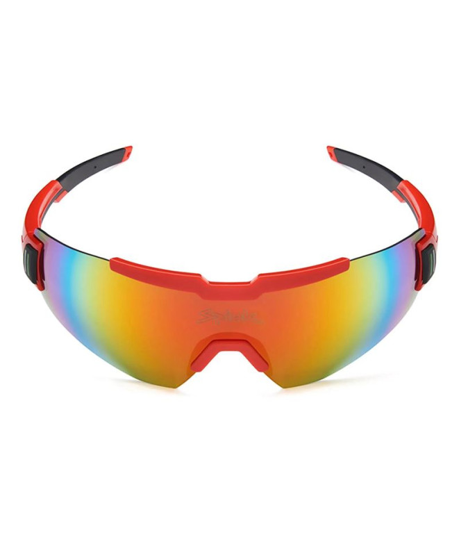 Cyclisme Spiuk Profit Goggles Red Mirror Lens