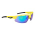 Cyclisme Spiuk Lunettes de protection Rimma Rimma Lens Mirror Green Fluor Yellow/Black