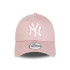 Casquette New Era New York Yankees MLB Color Essentials Pink 9FORTY
