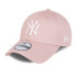 Casquette New Era New York Yankees MLB Color Essentials Pink 9FORTY
