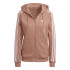 Veste adidas 3 Stripes Fleece Hoodie Women Coral