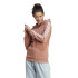 Veste adidas 3 Stripes Fleece Hoodie Women Coral