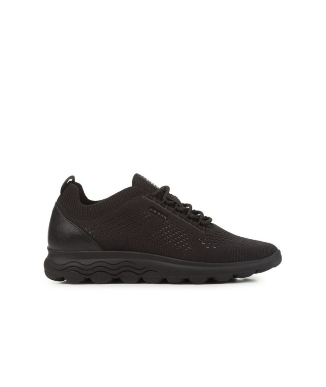 Chaussures Geox D Spherica pour femme Noir/Noir