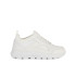 Geox D Spherica Chaussures Femme Blanc