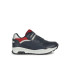 Chaussures Geox Pavel pour enfants, bleu marine/rouge
