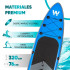 Table de Paddle surf Gonflable Winvey Bleu