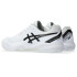 Chaussures padel ASICS Gel-Dedicate 8 Padel Homme Blanc/Noir