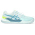 ASICS Gel-Resolution 9 Gs Clay Chaussures de tennis pour enfants Mer/Gris Bleu