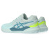 ASICS Gel-Resolution 9 Gs Clay Chaussures de tennis pour enfants Mer/Gris Bleu