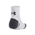 Chaussettes Fitness Under Armour par Performance Tech 3Pk Qtr White