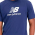 T-shirt New Balance Essentials - Vêtements de travail en coton à logo superposé Homme