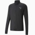 T-shirt Running De Puma Run Favorite 1/4 Zip Noir