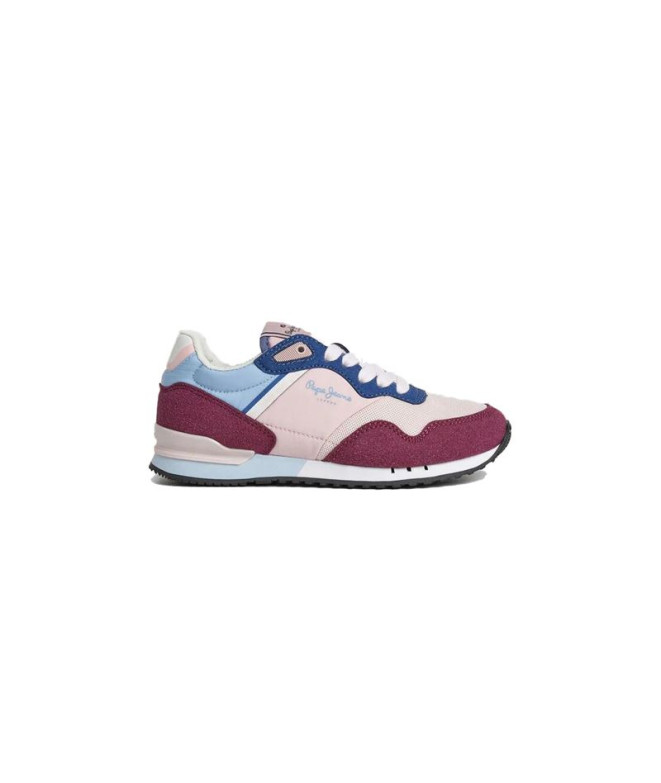 Chaussures London Classic Crushed Berry Red Fille