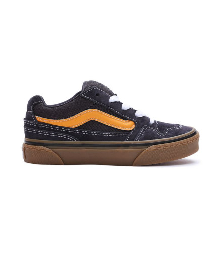 Chaussures Vans Caldrone YT Gum Charcoal/Yellow Enfant