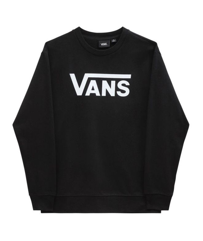 Sweatshirt Vans Drop V Logo BFF Crew Noir/Blanc...